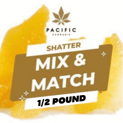 Mix & Match - 1/2 LB Shatter (8 x 28G)