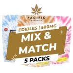Edibles - Mix & Match - 5 Bags (500MG Each) ($100 Value for $75)