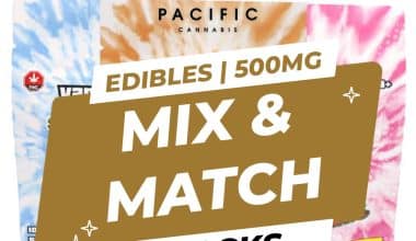 Edibles - Mix & Match - 5 Bags (500MG Each) ($100 Value for $75)