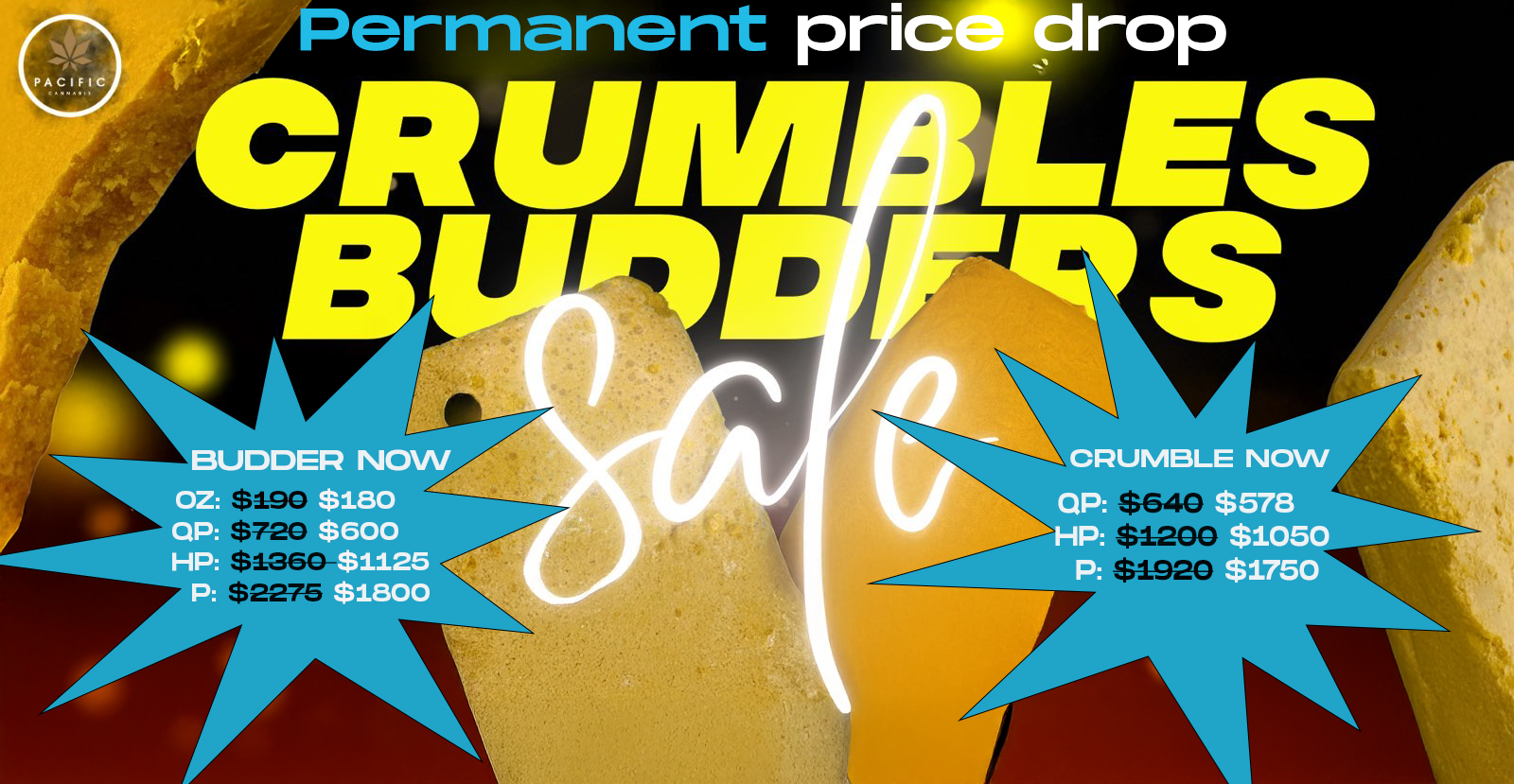 Crumble Budder Sale 2